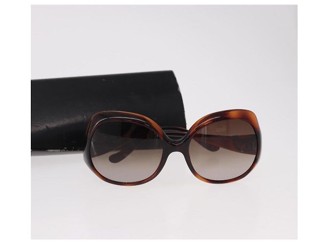 Gafas de sol FENDI COLD INSERT Plástico Marrón Auth SW2609 Castaño - vista 12