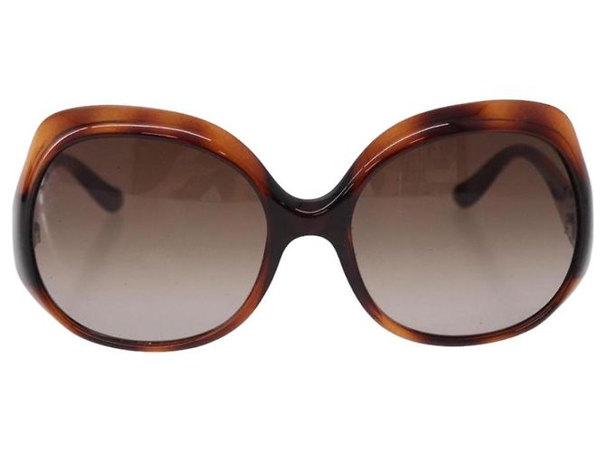Gafas de sol FENDI COLD INSERT Plástico Marrón Auth SW2609 Castaño - vista 13