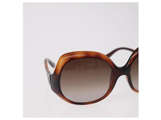 Gafas de sol FENDI COLD INSERT Plástico Marrón Auth SW2609 Castaño - vista 3