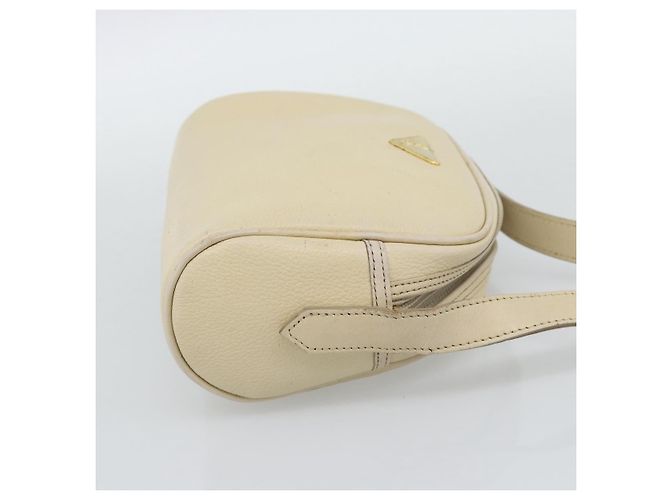 Borsa a Spalla SAINT LAURENT in Pelle Avorio Oro Auth 192290 D'oro Crudo - vista 4