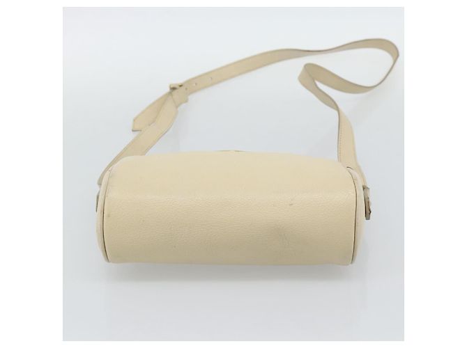 Borsa a Spalla SAINT LAURENT in Pelle Avorio Oro Auth 192290 D'oro Crudo - vista 5