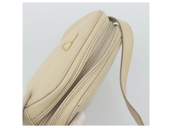 Borsa a Spalla SAINT LAURENT in Pelle Avorio Oro Auth 192290 D'oro Crudo - vista 6