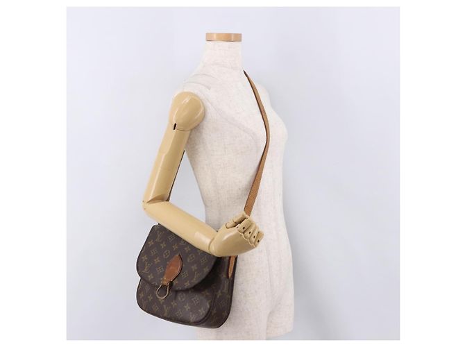 LOUIS VUITTON Borsa a Spalla Monogram Saint Cloud GM M51242 LV Auth 190701 Monogramma - vista 26