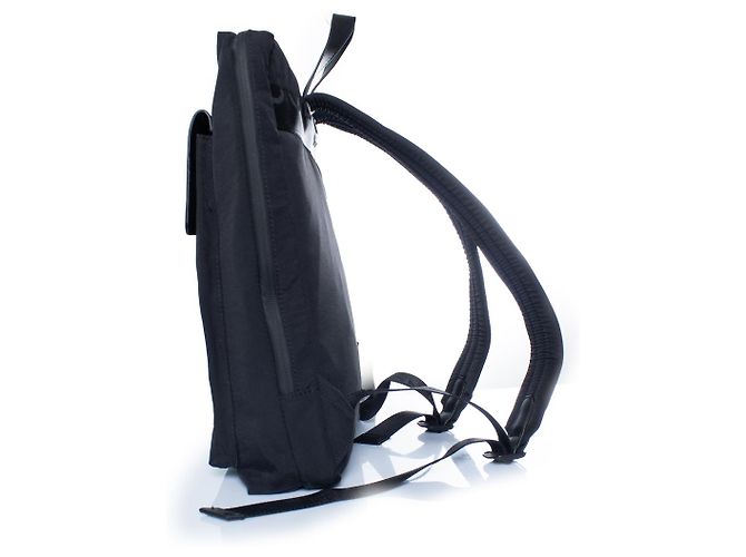 Autre Marque Adolfo dominquez, mochila compacta de nylon Negro - vista 5