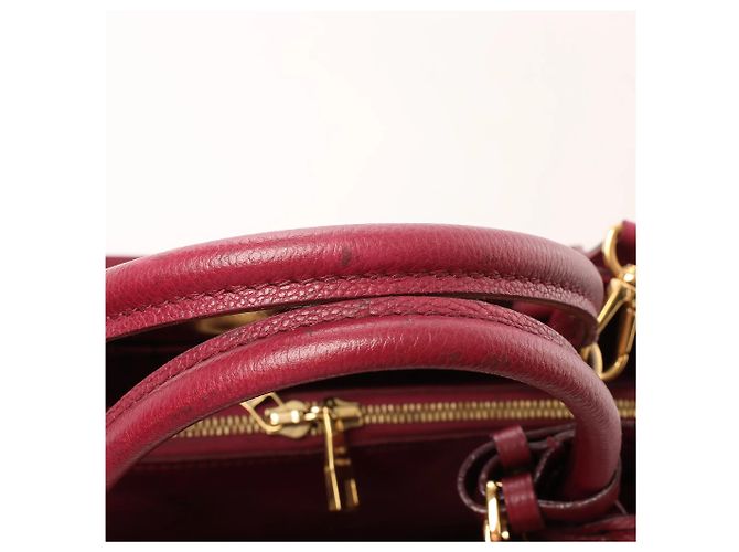 Borsa 2Way Louis Vuitton Montaigne MM Monogram Empreinte in Burgundy M43258 Bordò - vista 15