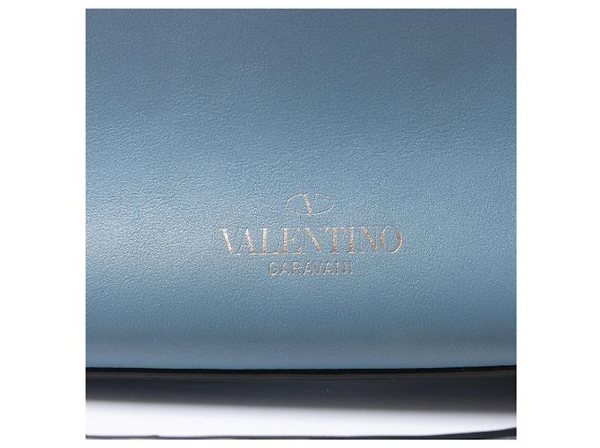Valentino Garavani Borsa 2Way Rockstud Valentino in blu Beige - vista 7