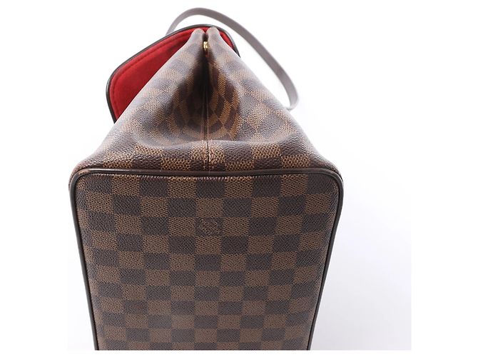 Borsa 2Way Louis Vuitton Bergamo PM Damier Ebene Marrone N41167 Rosso - vista 11