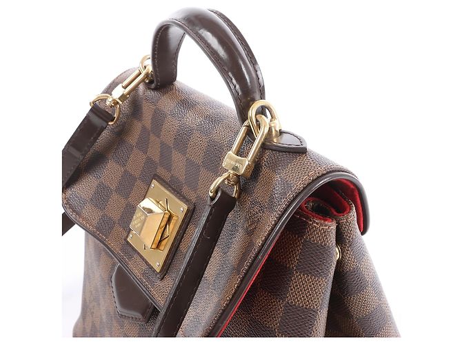 Borsa 2Way Louis Vuitton Bergamo PM Damier Ebene Marrone N41167 Rosso - vista 3