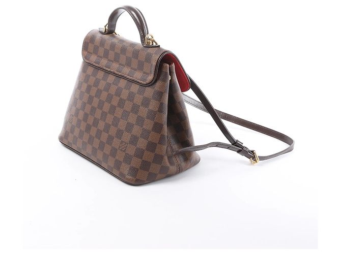 Borsa 2Way Louis Vuitton Bergamo PM Damier Ebene Marrone N41167 Rosso - vista 4