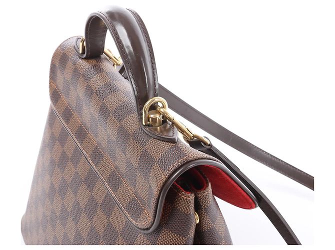 Borsa 2Way Louis Vuitton Bergamo PM Damier Ebene Marrone N41167 Rosso - vista 5