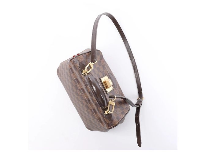 Borsa 2Way Louis Vuitton Bergamo PM Damier Ebene Marrone N41167 Rosso - vista 6