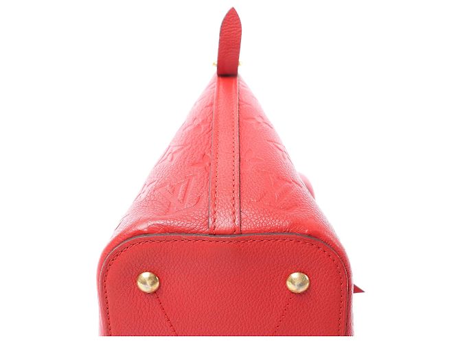 Borsa Louis Vuitton Mazarine PM Monogram Empreinte Rossa M50638 Rosso - vista 15
