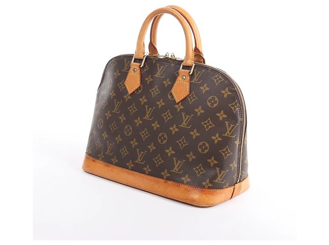 Borsa Louis Vuitton Alma PM Monogram Canvas Marrone M51130 - vista 2