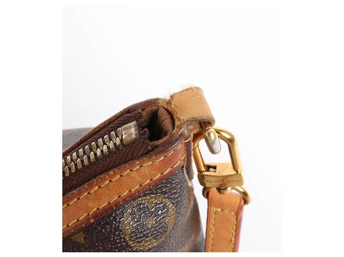 Borsa 2Way Louis Vuitton Palermo PM Monogram Marrone M40145 - vista 13