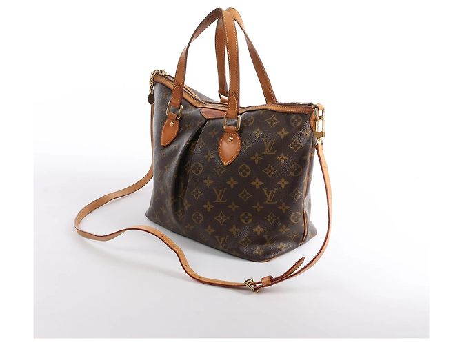Borsa 2Way Louis Vuitton Palermo PM Monogram Marrone M40145 - vista 2