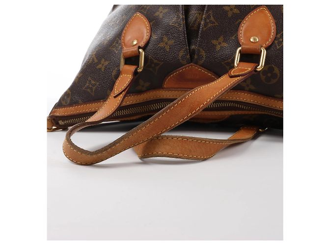 Borsa 2Way Louis Vuitton Palermo PM Monogram Marrone M40145 - vista 6