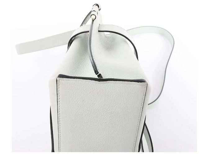 Borsa a mano 2Way in pelle LOEWE Gate Mini Top Handle in Gray Grigio - vista 9