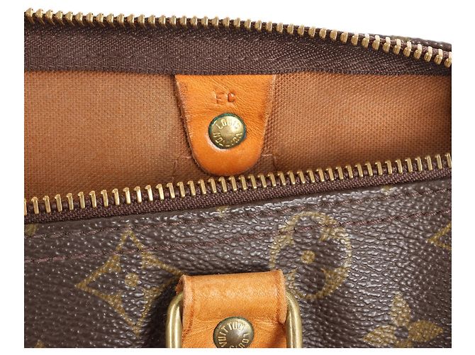 Bolsa Louis Vuitton Speedy 30 Monogram Canvas Marrom M41526 - vista 14