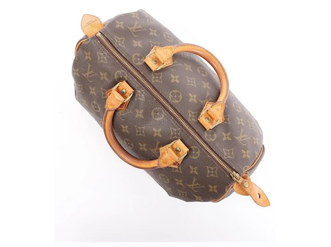 Bolsa Louis Vuitton Speedy 30 Monogram Canvas Marrom M41526 - vista 7