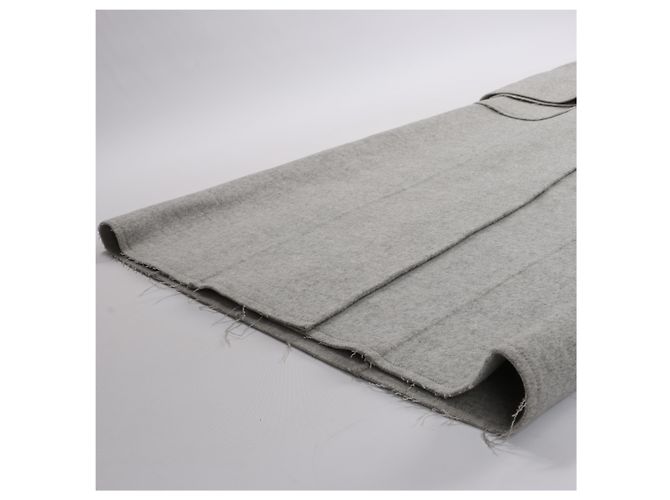 Abrigo de lana de doble cara Helmut Lang Gris, Talla XS - vista 3