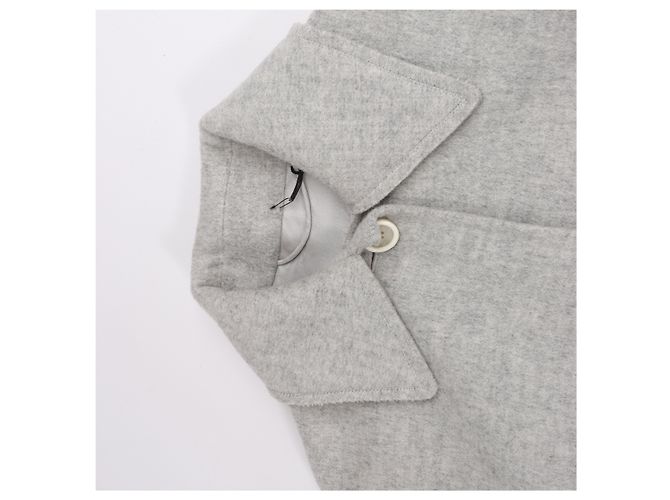 Abrigo de lana de doble cara Helmut Lang Gris, Talla XS - vista 6