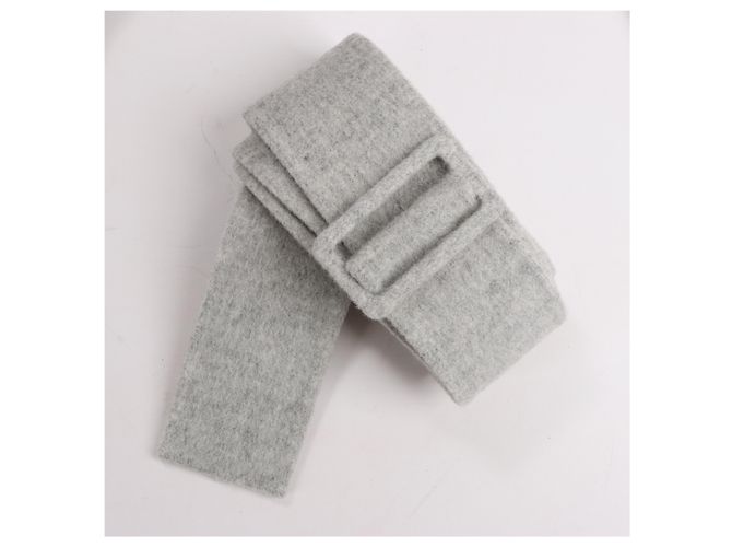 Abrigo de lana de doble cara Helmut Lang Gris, Talla XS - vista 9