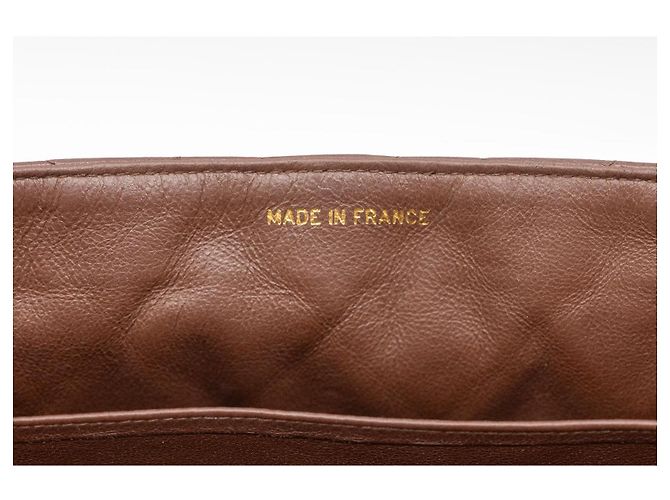 Timeless CHANEL Jumbo Classic Single Flap 30 cm Marrone Cioccolato - vista 17
