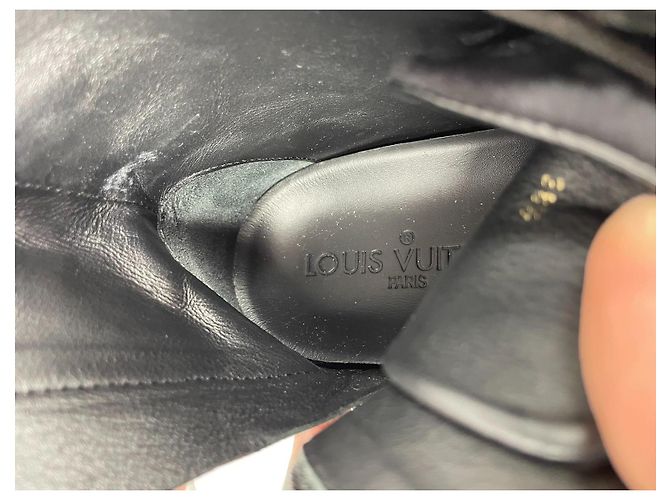 Louis Vuitton Sneakers Alte Monogram Nero - vista 12