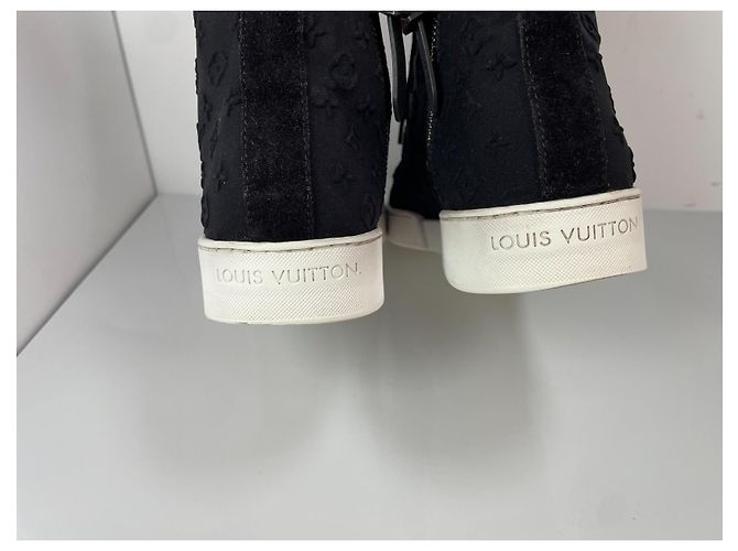 Louis Vuitton Sneakers Alte Monogram Nero - vista 6