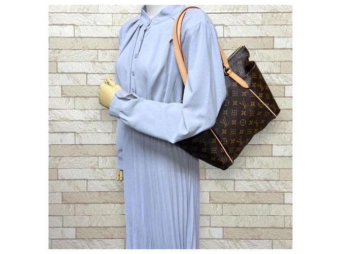 Borsa Tote Louis Vuitton Totally PM Monogram Marrone Multicolore Monogramma - vista 2