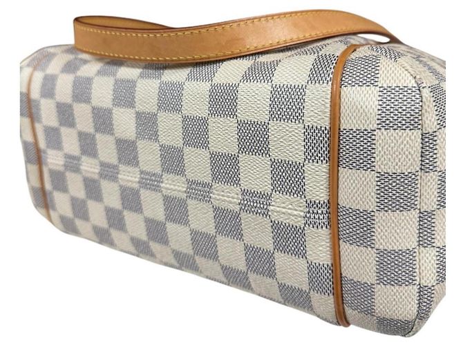 Borsa Tote Louis Vuitton Damier Azur Bianco Blu Multicolore - vista 10