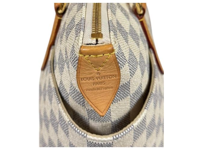 Borsa Tote Louis Vuitton Damier Azur Bianco Blu Multicolore - vista 12