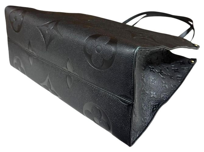 Borsa a tracolla Louis Vuitton OnTheGo GM Monogram Empreinte Nero Multicolore Monogramma - vista 5