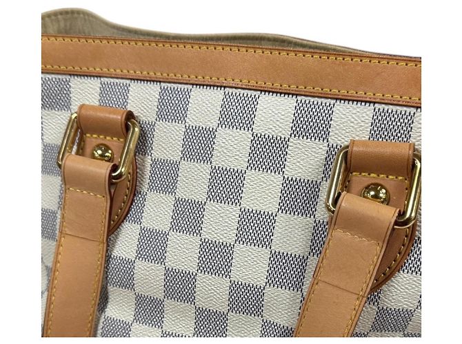 Louis Vuitton Hampstead PM Damier Azur Schultertasche Schwarz Weiß Mehrfarben - Ansicht 14