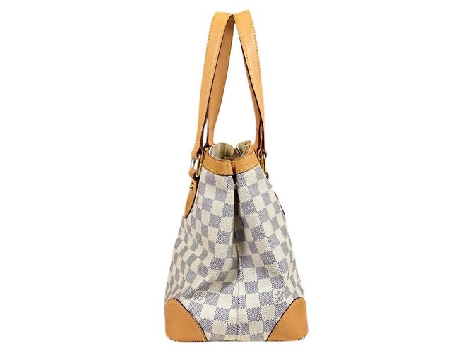 Louis Vuitton Hampstead PM Damier Azur Schultertasche Schwarz Weiß Mehrfarben - Ansicht 4