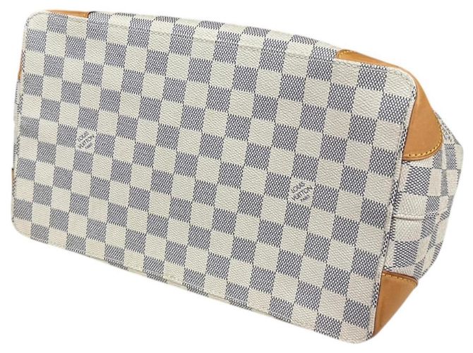Louis Vuitton Hampstead PM Damier Azur Schultertasche Schwarz Weiß Mehrfarben - Ansicht 5
