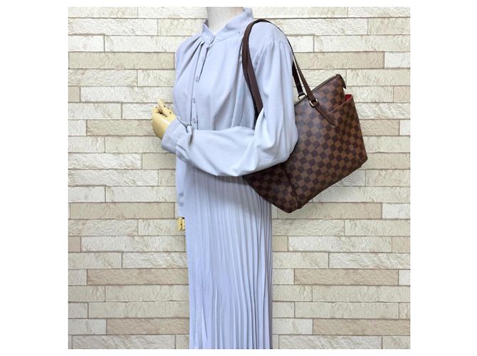 Borsa Tote Louis Vuitton Totally PM Damier Marrone Damier ebene - vista 2