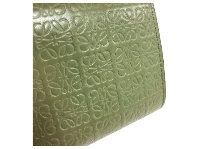 Loewe Repeat Trifold Wallet Grün - Ansicht 10