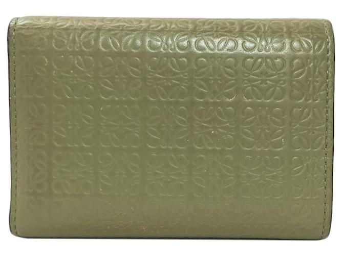 Loewe Repeat Trifold Wallet Grün - Ansicht 2
