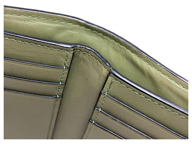 Loewe Repeat Trifold Wallet Grün - Ansicht 8