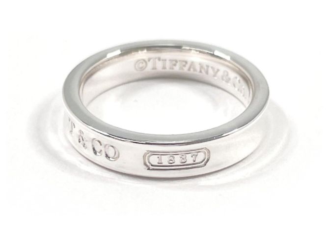 Tiffany & Co Tiffany 1837 Narrow Band Ring Silber - Ansicht 3