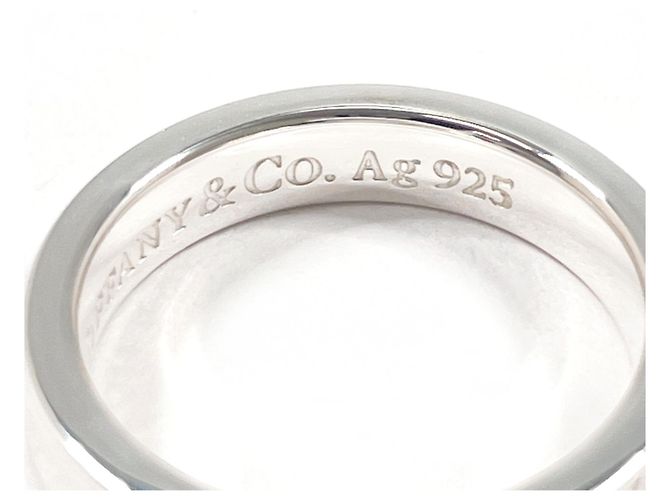 Tiffany & Co Tiffany 1837 Narrow Band Ring Silber - Ansicht 5