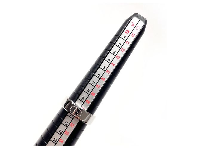 Ring Hermès Anel HERMES Eclipse Ruban Prata - vista 5