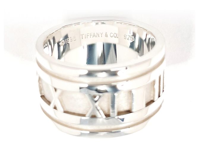 Tiffany & Co Anello Atlas di Tiffany in argento sterling - vista 3