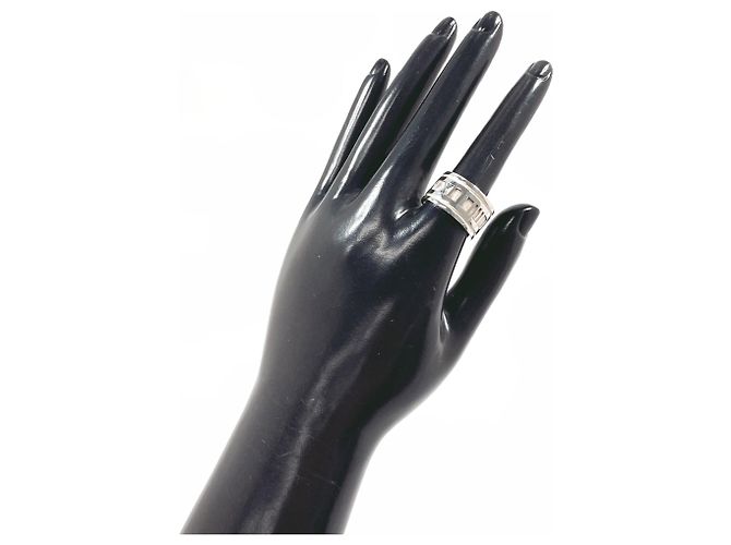 Tiffany & Co Anello Atlas di Tiffany in argento sterling - vista 6