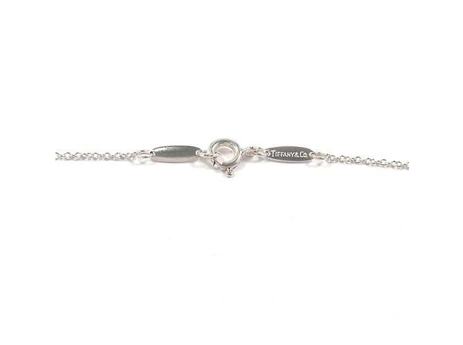 Tiffany & Co Collana Tiffany Quadrofolio Elsa Peretti Argento - vista 5