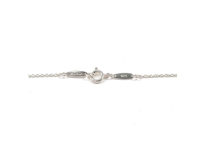 Tiffany & Co Collana Tiffany Quadrofolio Elsa Peretti Argento - vista 6