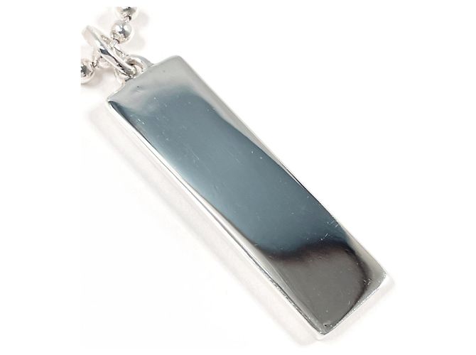 Tiffany & Co Collana Tiffany Atlas Bar Argento - vista 4