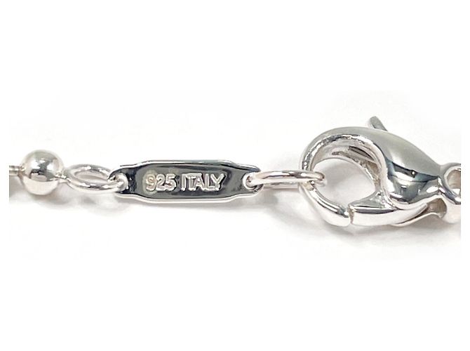 Tiffany & Co Collana Tiffany Atlas Bar Argento - vista 6