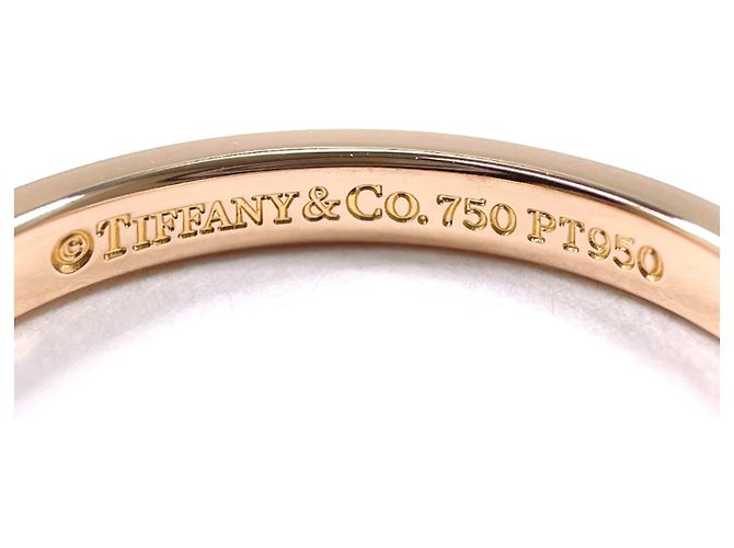Tiffany & Co Tiffany Lucida Band Ring Silber Golden - Ansicht 4